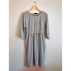 Striped Dress With Pockets